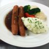 Old English Sausages & Mash - Large 1