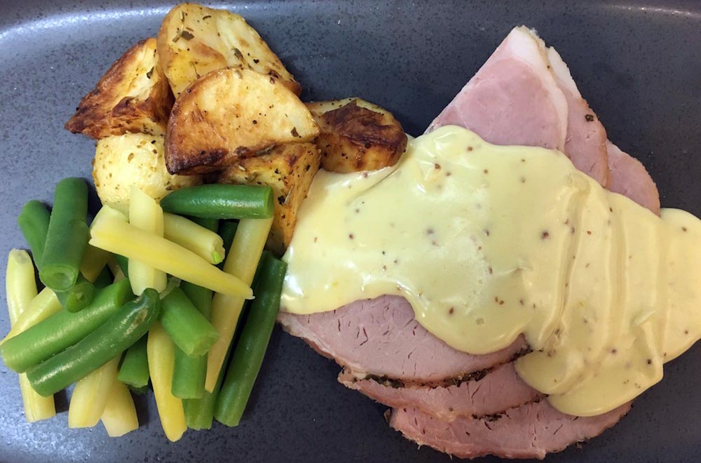 Pickled Pork With Creamy Mustard Sauce Regular Hearty Foods